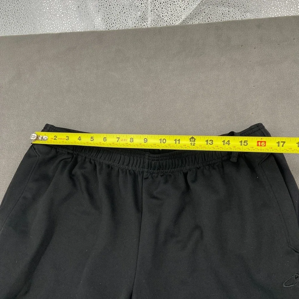 C9 By Champion Track Pants Men XL Black Straight Leg Drawstring Athletic Running